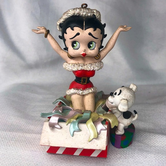 Other - Vintage 1997 Betty Boop Ornament W/ Sound ,Rare